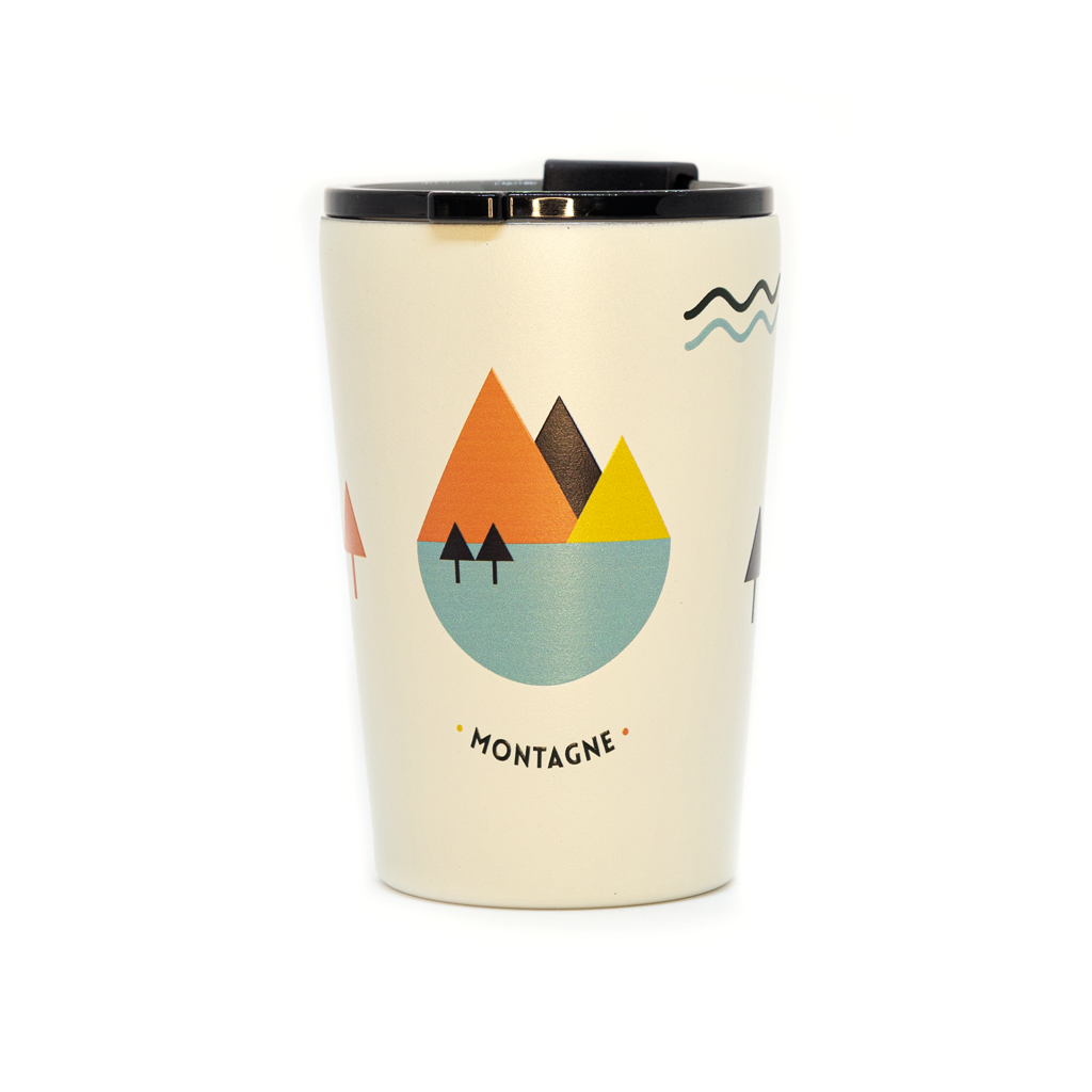 Roadtyping take away muki takaa /Roadtyping steel mug back view