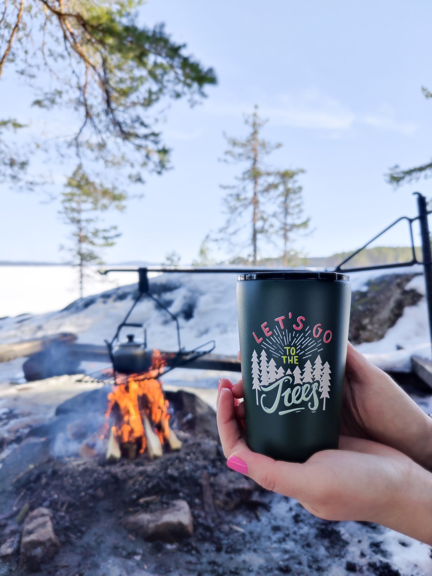 Roadtyping take away muki ruostumattomasta teräksestä