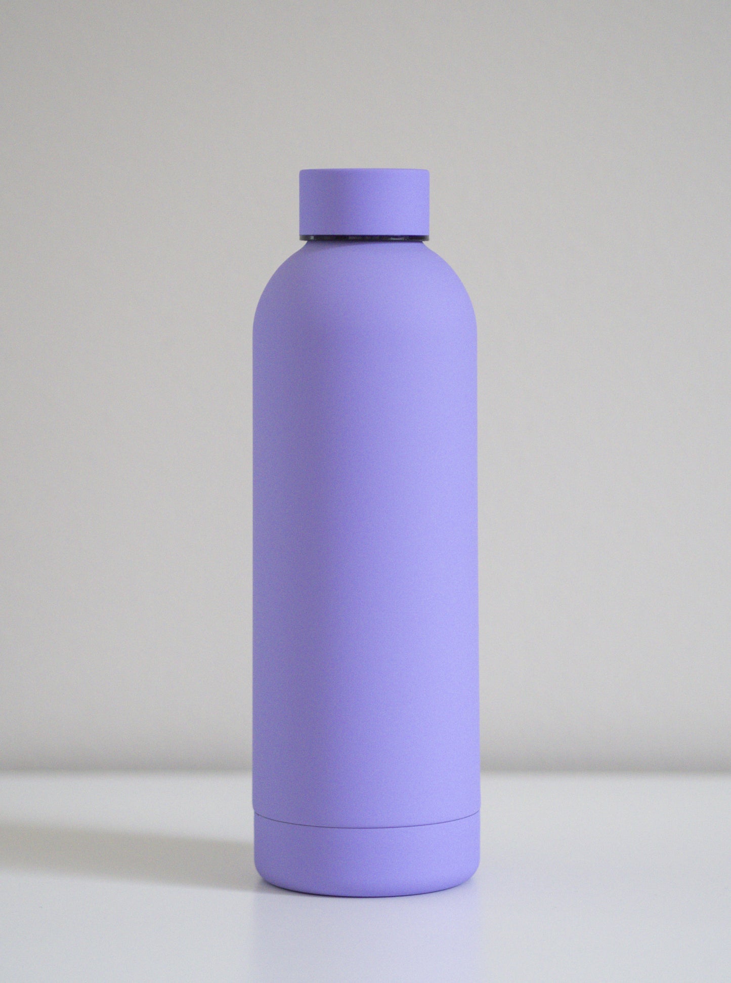 Plain Stainless Steel Pastel Lilac Water Bottle