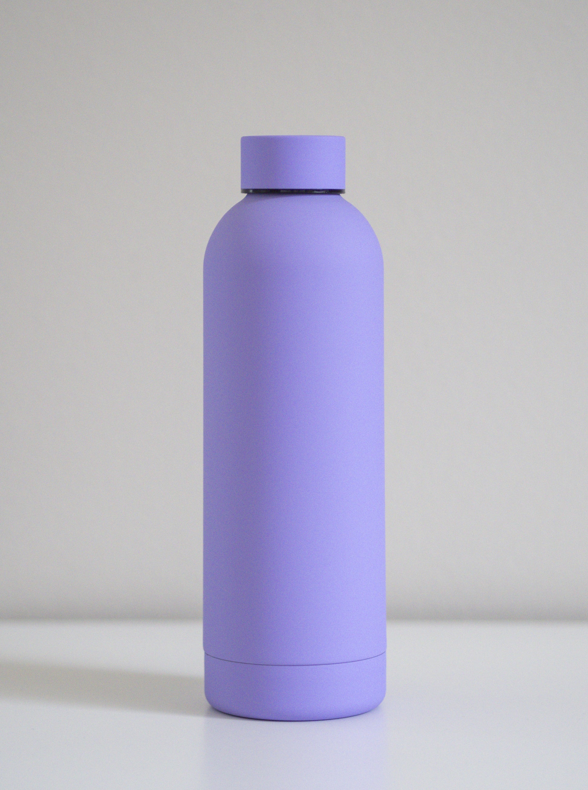 Classic Pastel Lilac Steel Bottle (550ml)